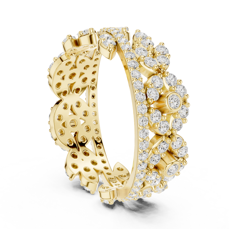 Ladies Ring r45@7 - Yellow Gold - Image