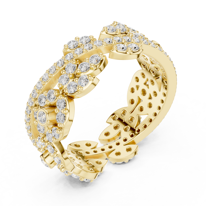 Ladies Ring r45@7 - Yellow Gold - Image