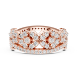 Ladies Ring r45@7 - Rose Gold - Image