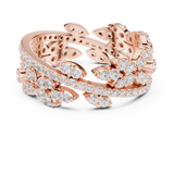 Ladies Ring r45@7 - Rose Gold - Image