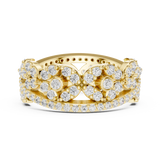 Ladies Ring r45@7 - Yellow Gold - Image