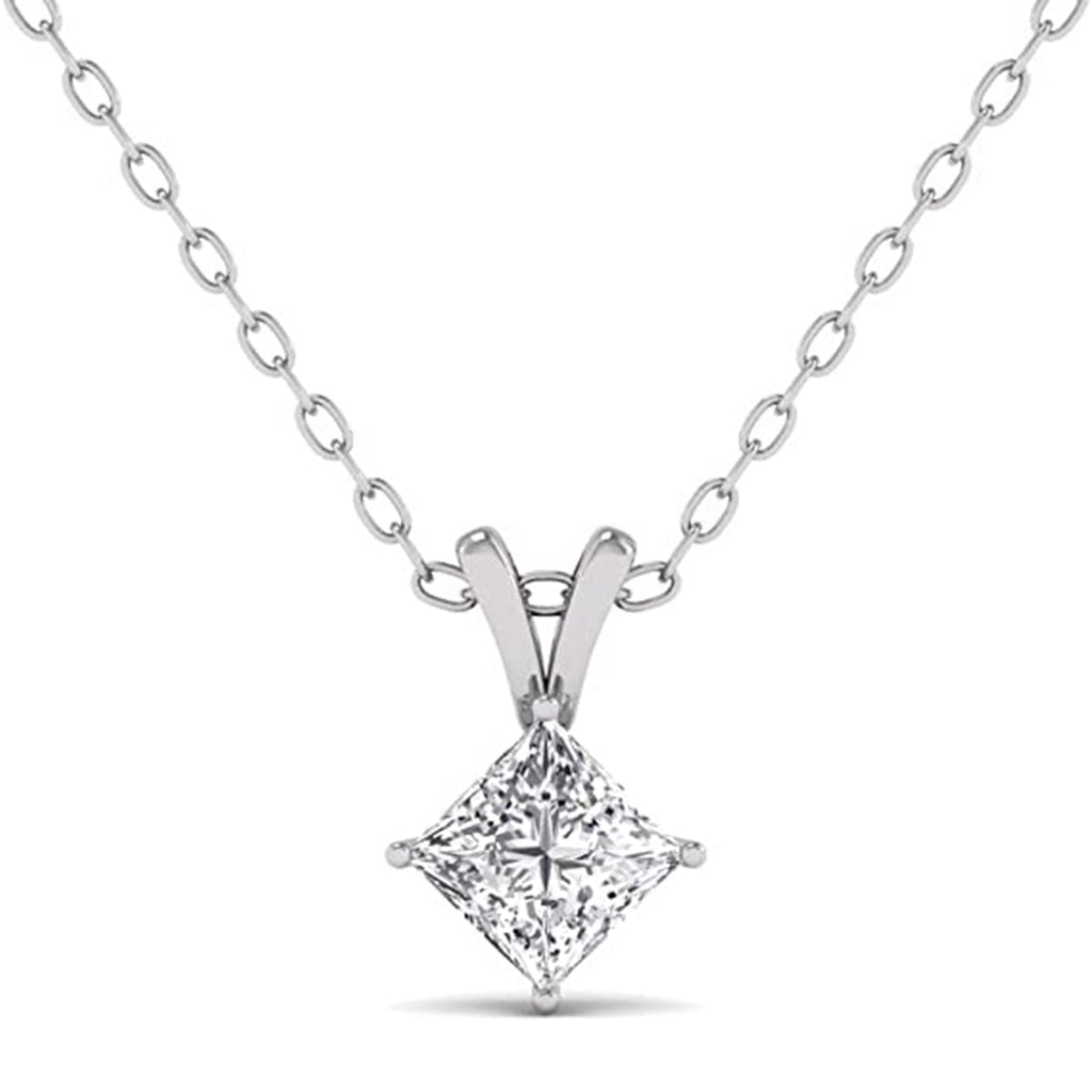 Solitaire 925 Silver Necklace - Valentine's Gift – Zavya