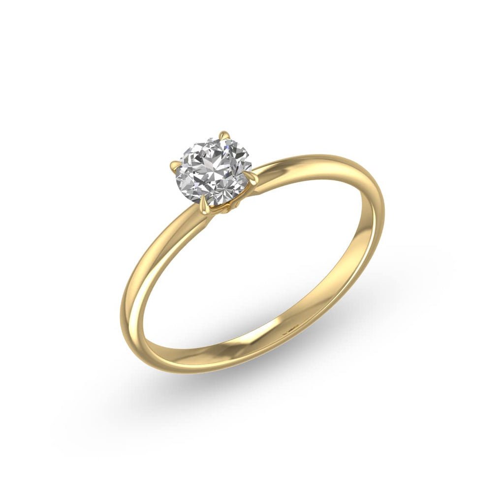 Forevermore Solitaire Ring | Shiny Solitaire Ring For Her | CaratLane