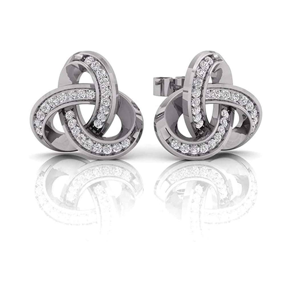 5x3 MM Pear Shape Ruby and 1/6 Ctw Round Cut Diamond Earring | Robert Irwin  Jewelers | Memphis, TN
