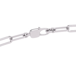 Natural Diamond Pear Shape Charm Bracelet Available in 14K White Gold and 14K Yellow Gold